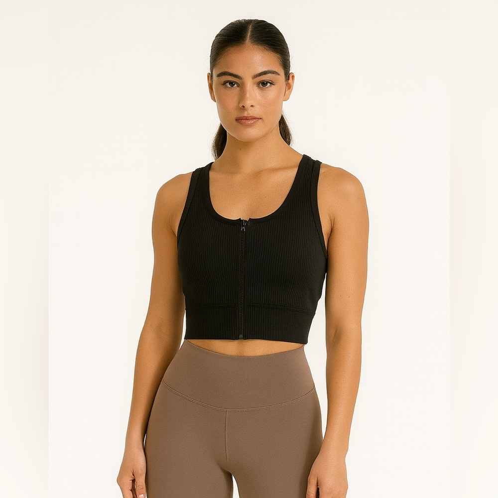 Aq-Sport Zip-Up Tank Top NWT